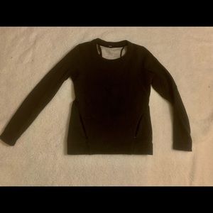 Lululemon 4 sweatshirt with open back. Adorable! Hard to find!!